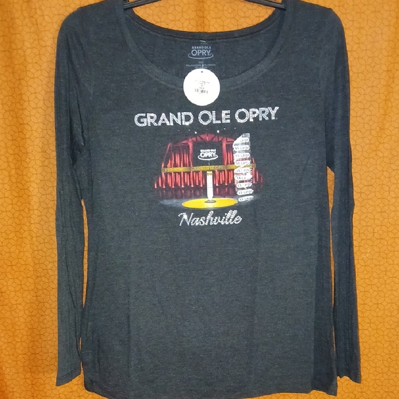 Grand Ole Opry Tops - Crystal Embellished Stage Tee Plus Size